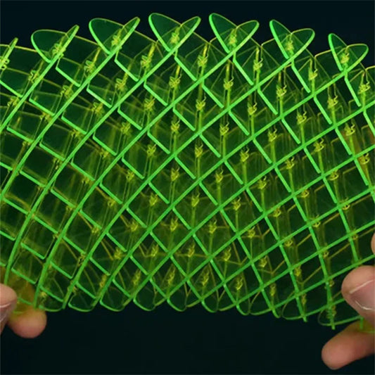 Bright Green Fidget Worm Toy